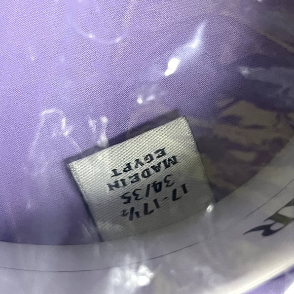 Premium Lavender Men's Button-up (J.M. Haggar, Size 17-17 1/2 -- 34/35) - Picture 3 of 4